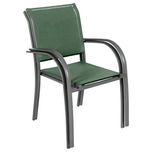 Fauteuil PIAZZA Vert olive vue d'ambiance 1