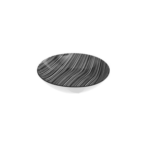 Service De Table 18 Pièces "bohemia Zèbre" 27cm Noir