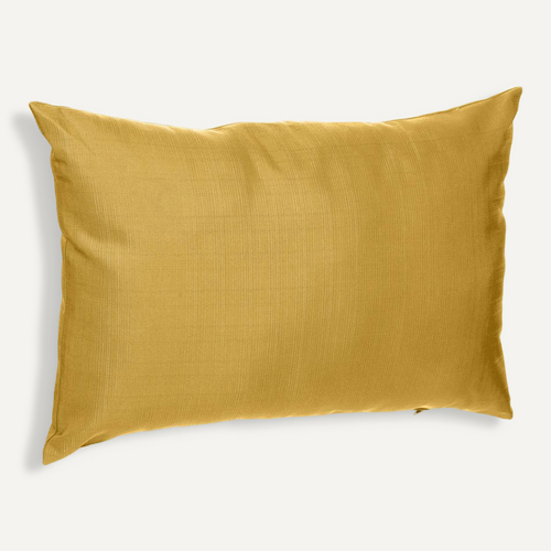 Coussin Déco D'extérieur "korai" Jaune Moutarde 30x50cm En Polyester