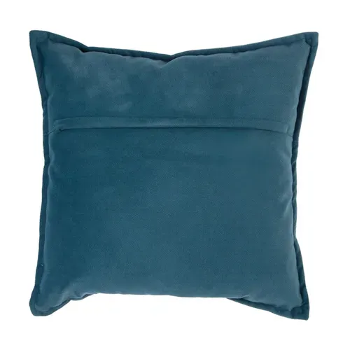 Coussin Déhoussable Bleu 45 X 45 Cm