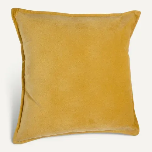 Coussin Déhoussable Ocre 45 X 45 Cm