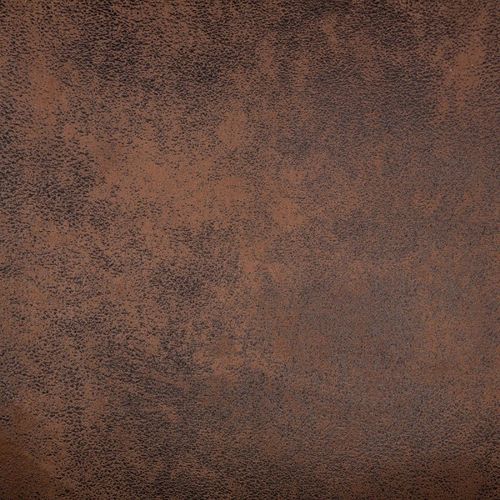 Fauteuil Club "stanis" Effet Cuir Marron