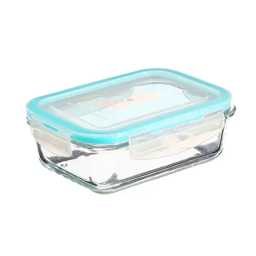 Lot de 3 boîtes CLIPEAT Bleu / Transparent