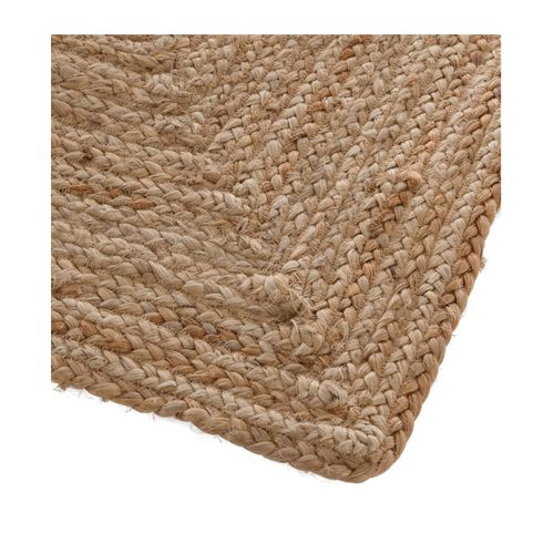 Tapis Décoratif En Jute Naturel 60 X 90 Cm