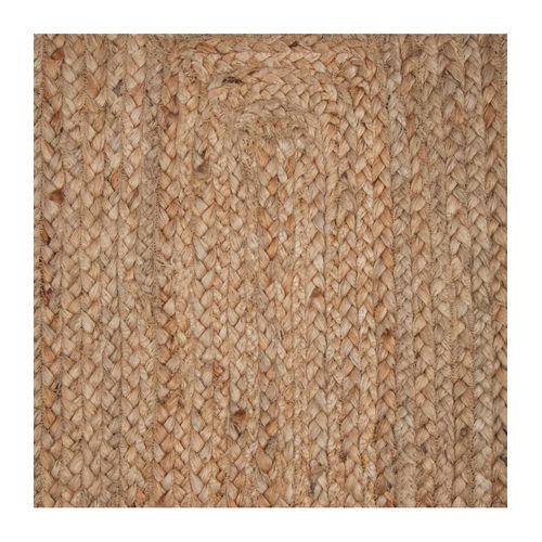 Tapis Décoratif En Jute Naturel 60 X 90 Cm