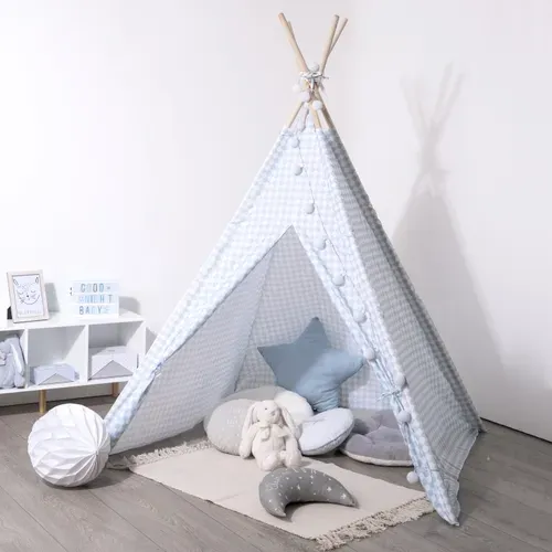 Tipi De Décoration Pour Enfant Dream - H. 160 Cm - Bleu