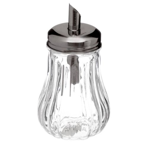 Sucrier En Verre Couvercle Inox 18cl