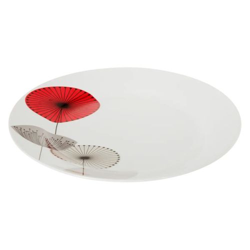 Service De Table 18 Pièces "osara" 27cm Blanc