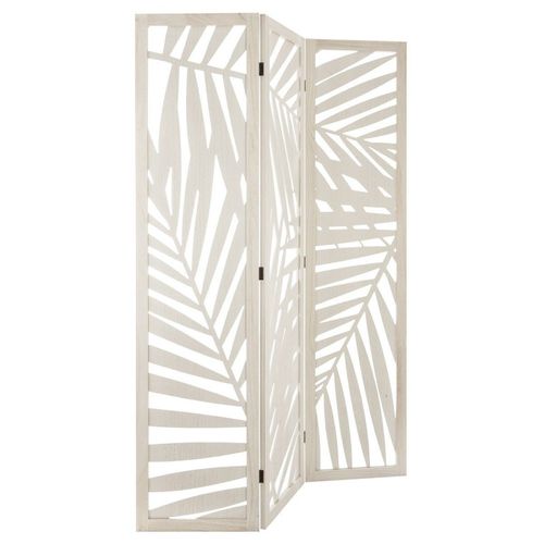 Paravent Contemporain Blanc Atmosphera