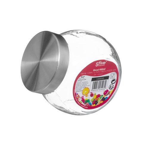 Bocal à Bonbons En Verre Forme Sapin De Noël - 18x12x8,5 Cm - Avec Couvercle - Pour Friandises, Biscuits, Décoration De Table