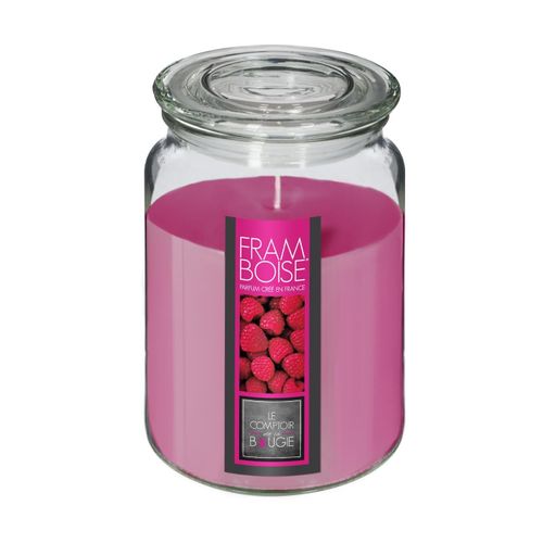 Bougie Parfumée Pot Verre Avec Couvercle 510 G