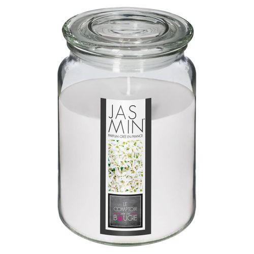 Bougie Parfumée Pot Verre Avec Couvercle 510 G