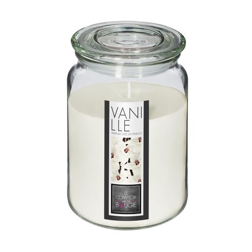 Bougie Parfumée Pot Verre Avec Couvercle 510 G