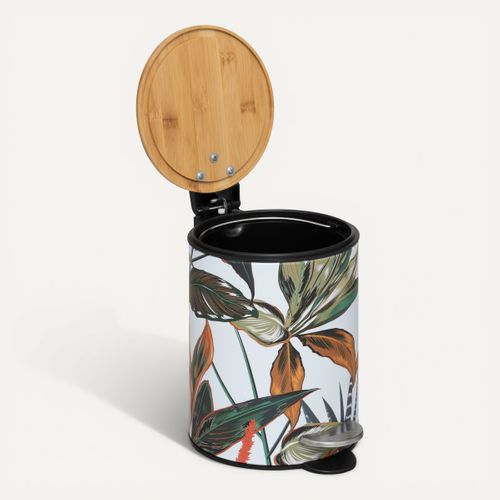 Poubelle salle de bain 3L PALAWAN Multicolore
