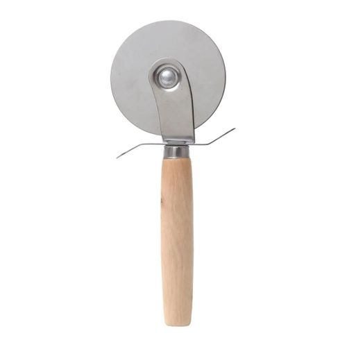 Pierre à Pizza et Roulette "grille" 35cm Argent