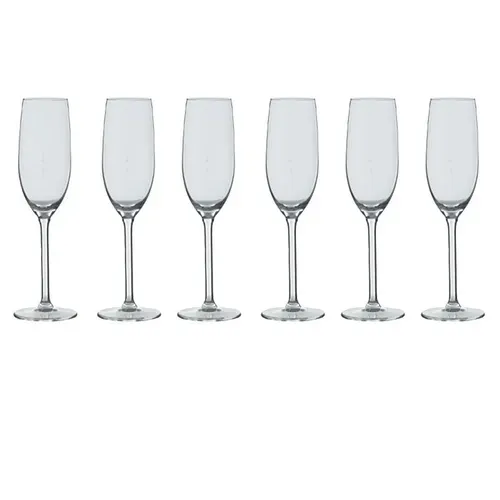 Flûte à champagne ORPEA  vue 3/4