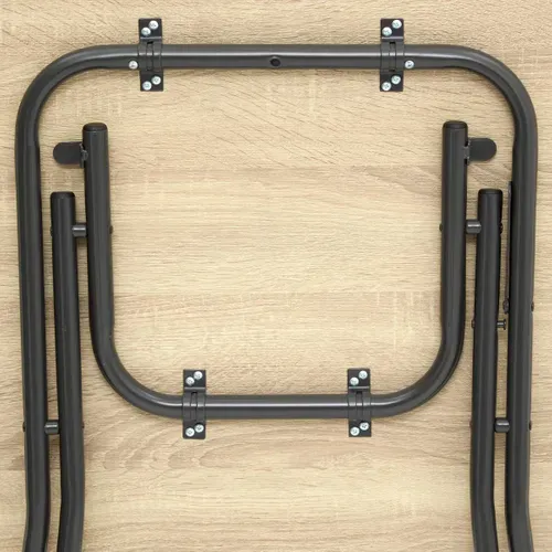 Table Pliante 4 Places Effet Bois