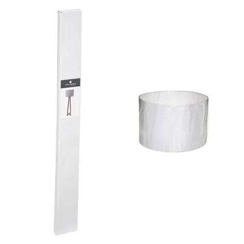 Lampadaire "molu" Bois Blanc H140cm
