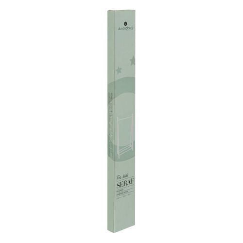 Mini Penderie Enfant Portant En Bois Blanc H 115 Cm