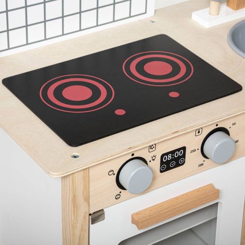 Cuisine En Bois - Blanc Et Bois