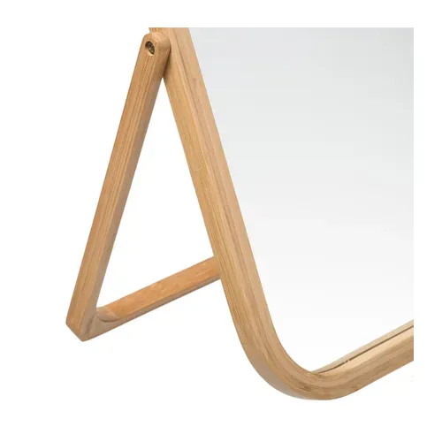 Miroir à poser pivot 39x28 cm - Beige