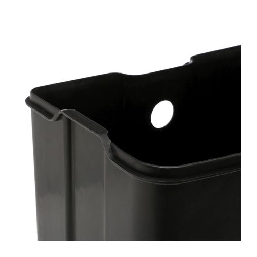 Poubelle à Pédale 6l En Métal Inox Avec Couvercle Frein De Chute