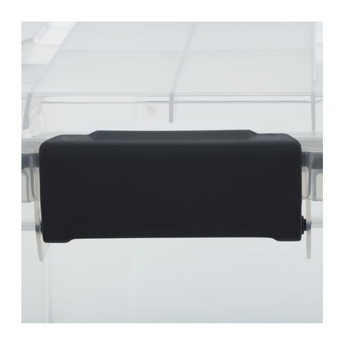 Boîte De Rangement En Polypropylène Transparent 18l Fermeture à Clip