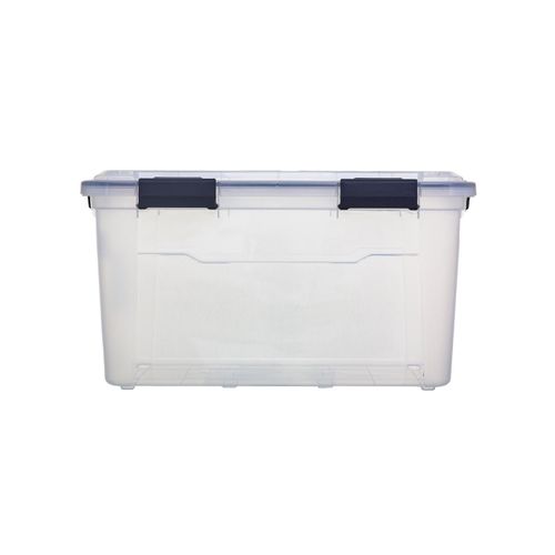 Boîte De Rangement En Polypropylène Transparent 18l Fermeture à Clip