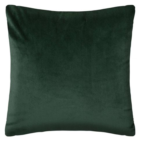 Housse De Coussin Jacquard Vert Cèdre et Tropical 40 X 40 Cm
