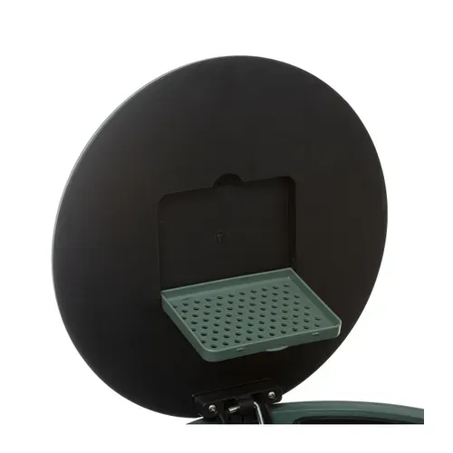 Poubelle Ronde 30 Litres En Métal Vert