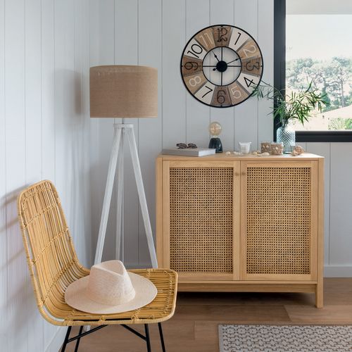 Lampadaire Arc Delia Naturel H149,5
