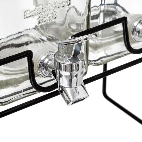 Distributeur De Boisson "modern Wood" 4,5l Transparent