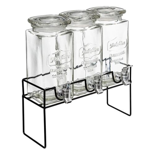 Distributeur De Boisson "modern Wood" 4,5l Transparent