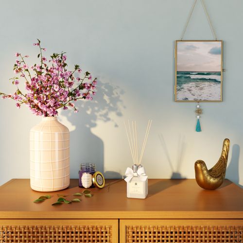 Objet Déco Oiseau En Résine Dorée