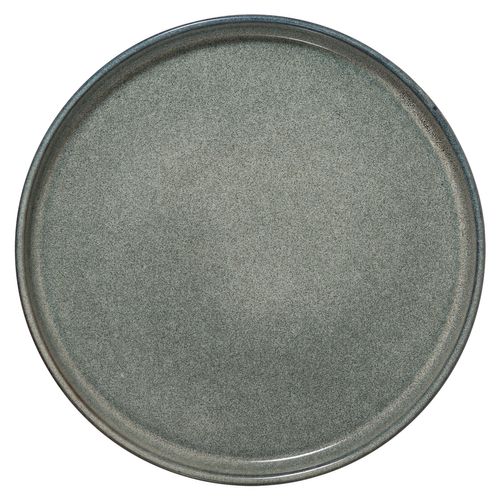 Assiette à dessert Ø. 21 cm TERRE INCONNUE Vert vue de face