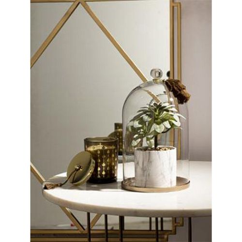 Cloche plante artif H. 25 cm UTANO Multicouleur vue accessoires