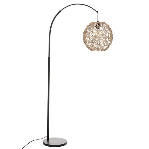 Lampadaire Arc Delia Naturel H149,5