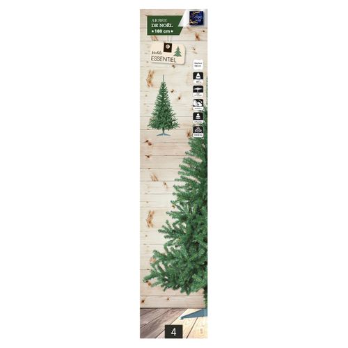 Sapin De Noël Artificiel Vert H 180 Cm