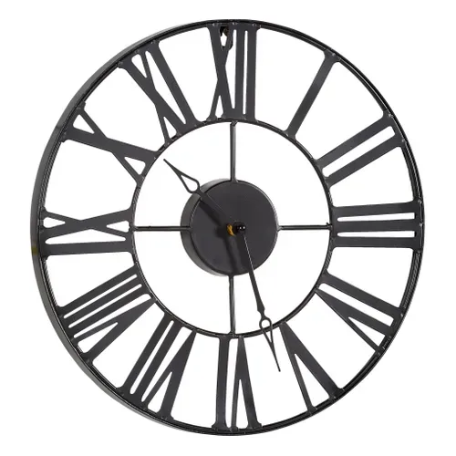 Horloge D.36 cm STATION Noir