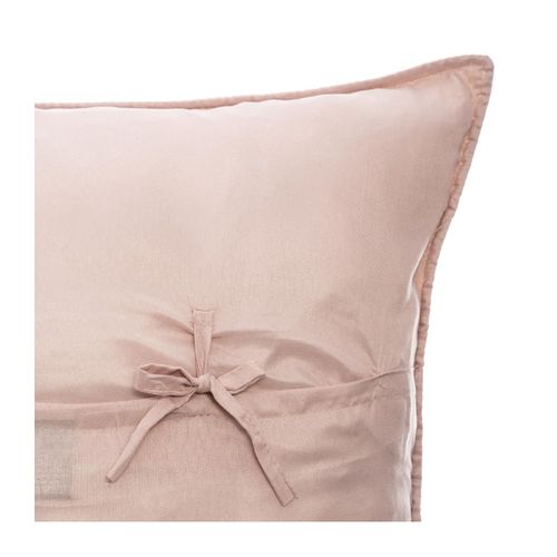 Dessus De Lit Rose 240 X 260 Cm Avec 2 Taies