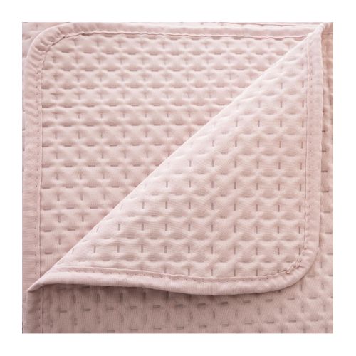 Dessus De Lit Rose 240 X 260 Cm Avec 2 Taies