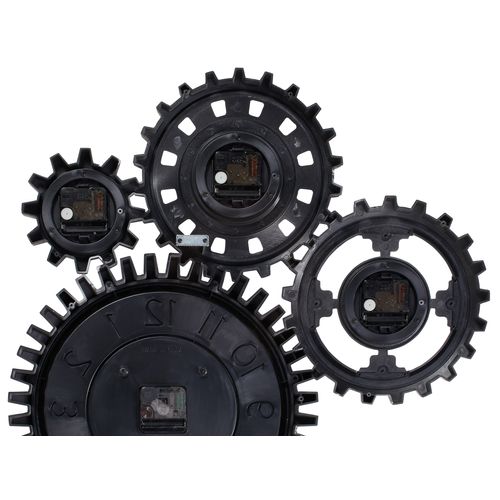 Horloge H.58 Cm Engrenage Marron