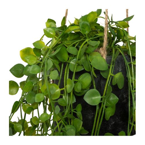 Plante Artificielle à Suspendre Pot En Ciment