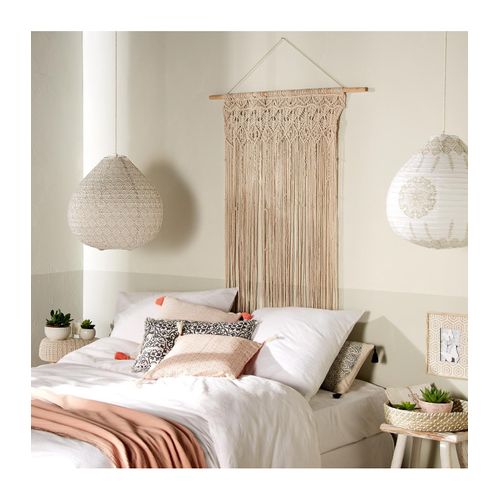 Rideau Fil Macramé Été Indien 90 X 200 Cm