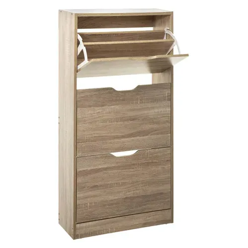 Range chaussure 3 tiroirs DRAWY Naturel