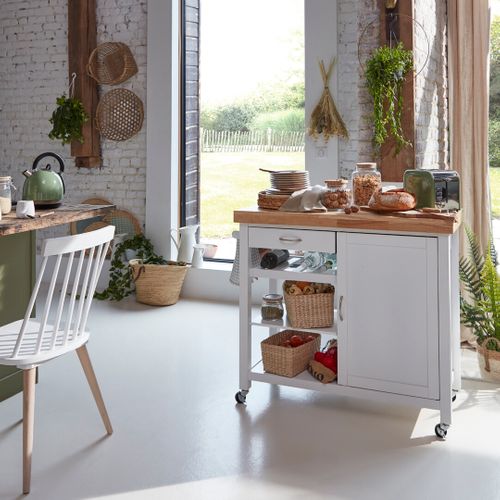 Assiette Plate Design Bois Mood - Diam. 26 Cm - Marron