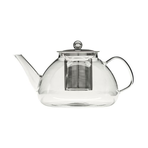 Théière En Inox Et Verre Avec Filtre 1,3 L