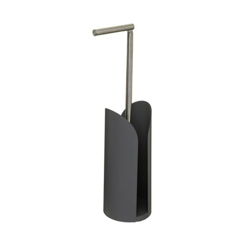 Dérouleur De Papier Wc Avec Réserve Gris