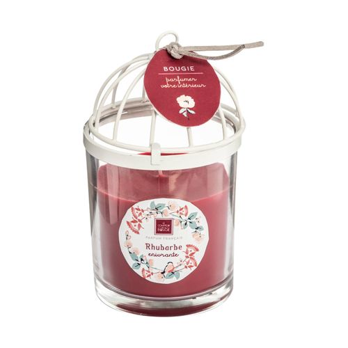 Bougie Parfumée Dans Pot En Verre Avec Couvercle En Métal 200g