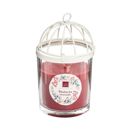 Bougie Parfumée Dans Pot En Verre Avec Couvercle En Métal 200g